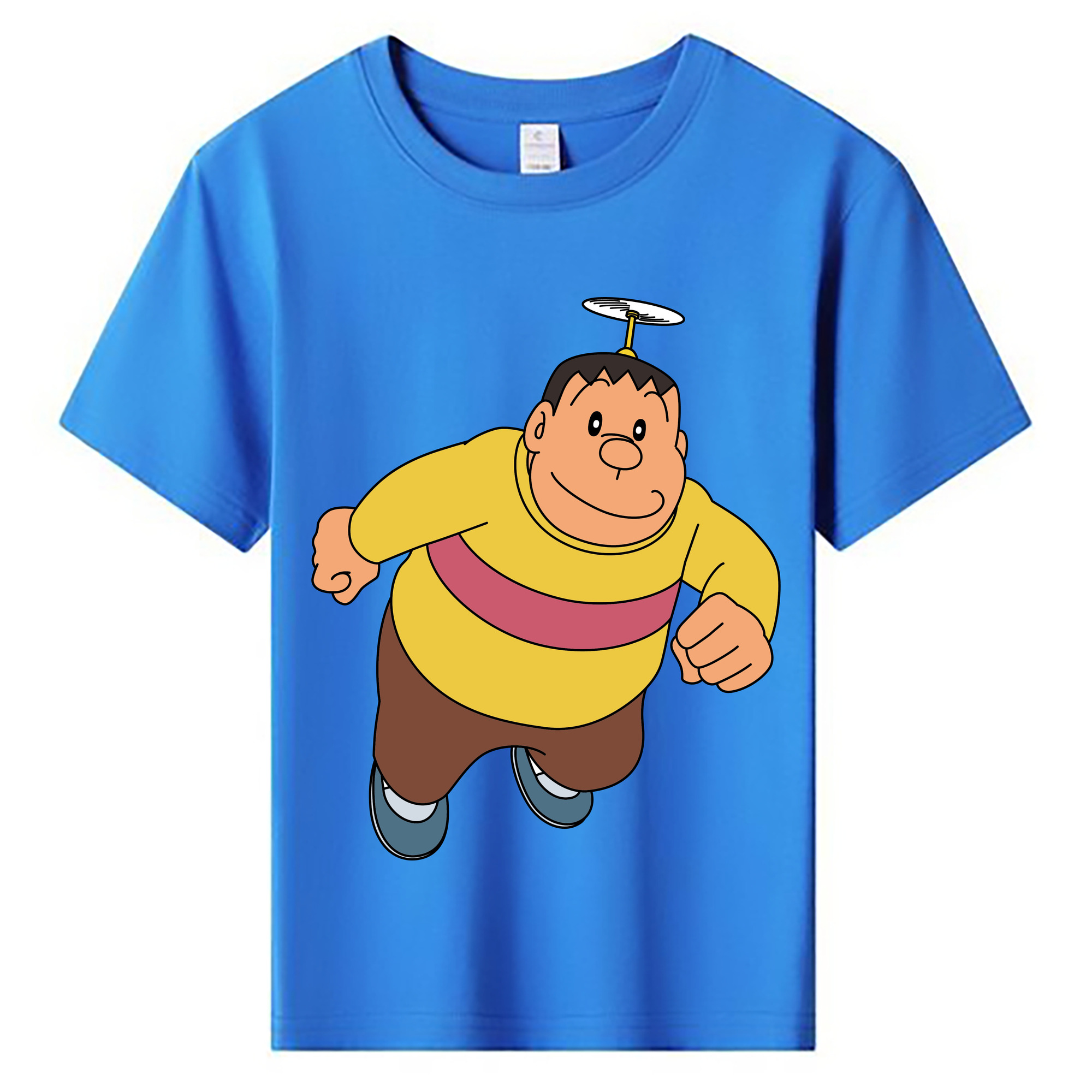 （画像用） ドラえもん 剛田武 Doraemon Gouta Takeshi 綿100％キッズTシャツ（フロントプリント）